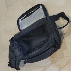 12" x 16"  Tactical strong black bag.